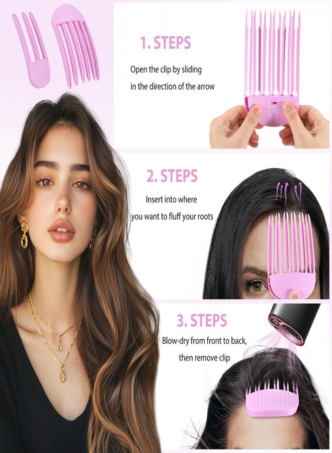 JANFUN Volumizing Hair Clips for Women 2PCS, Hair Volume Clip Styling Tools Volumizing Comb for Fluffy Bangs Clips for Root Lift, Root Booster Clips - Image 4